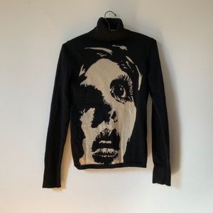 vintage lucky wool turtleneck